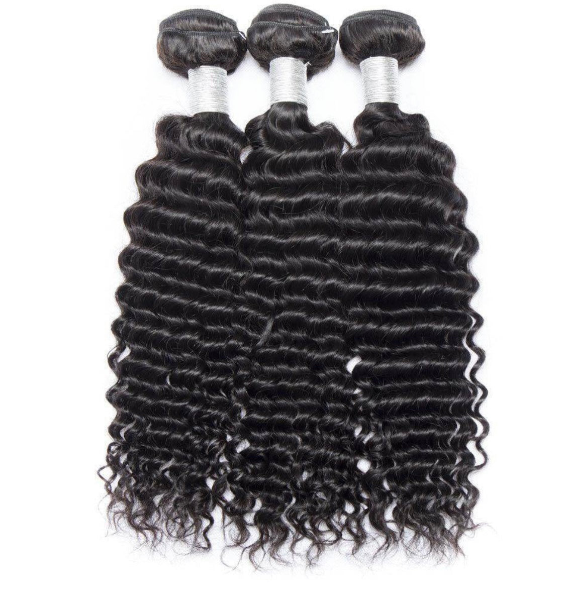 3 Bundle Deal - Deep Curl Human Hair