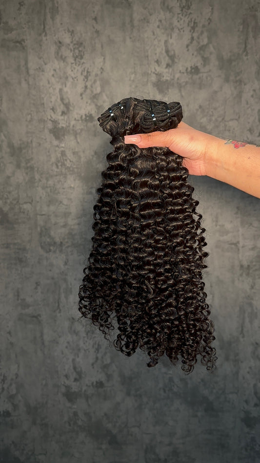 3 Bundle Deal - Deep Curl Human Hair