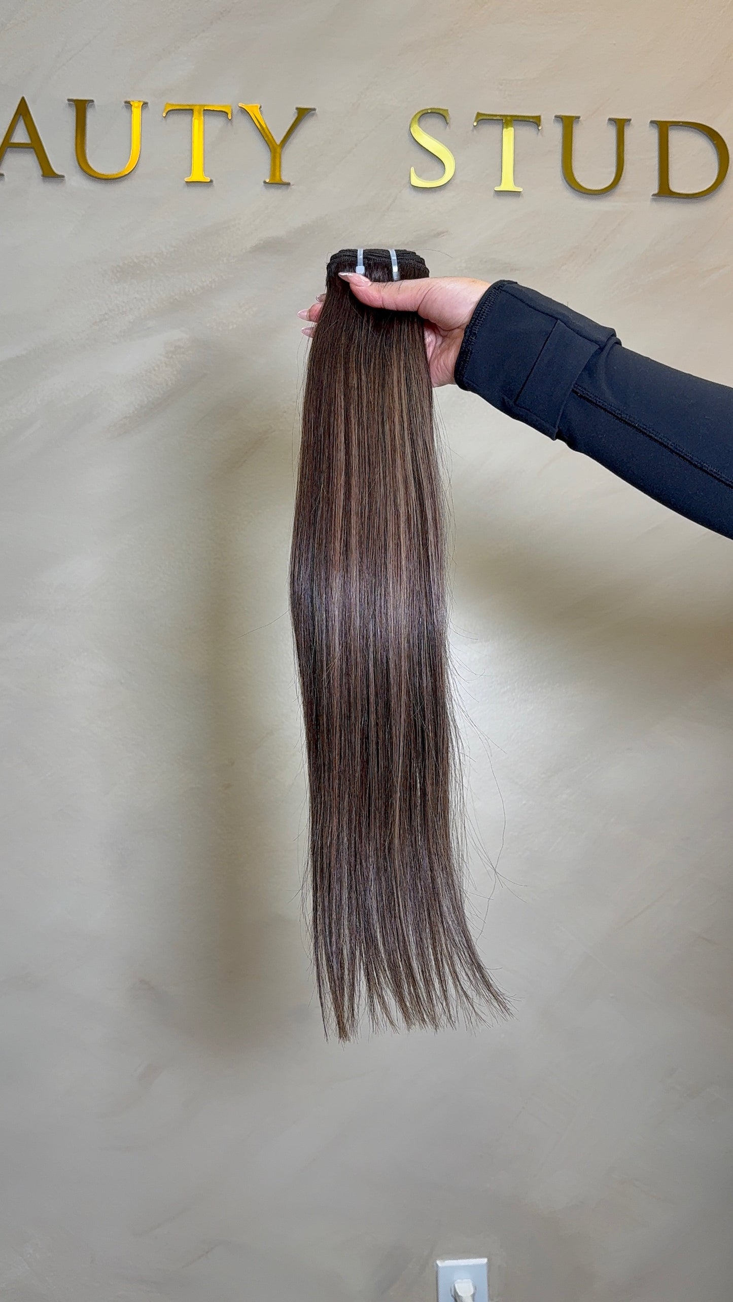 Rich Mocha Highlighted Straight Bundles
