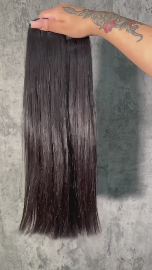 Straight Human Hair Bundles